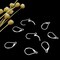 8pcs 925 Sterling Silver Leverback French Earring Hooks 10x16mm Hypo Allergenic Interchangeable Dangle Ear Wire Findings for Jewelry Making